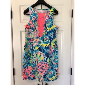 Multicolored Shift Dress